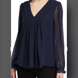 Nanette Nanette Lepore Clip Dot Blouse